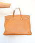 Birkin 40 Togo Leather in Gold, back view